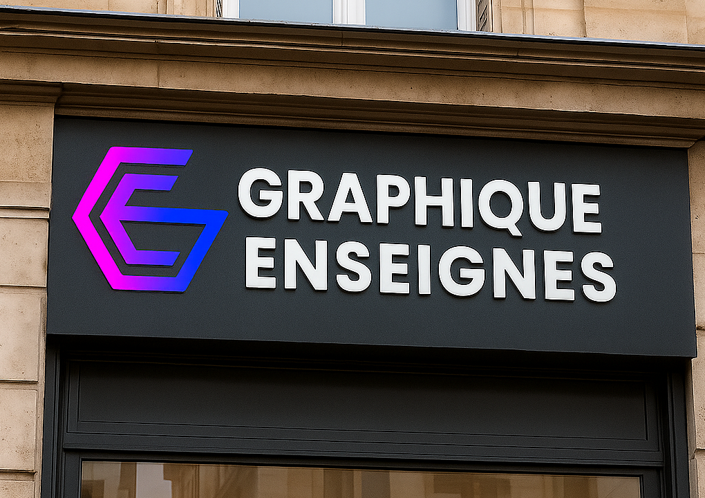 Exemples de nos réalisations d'enseignes lumineuses et signalétique professionnelle